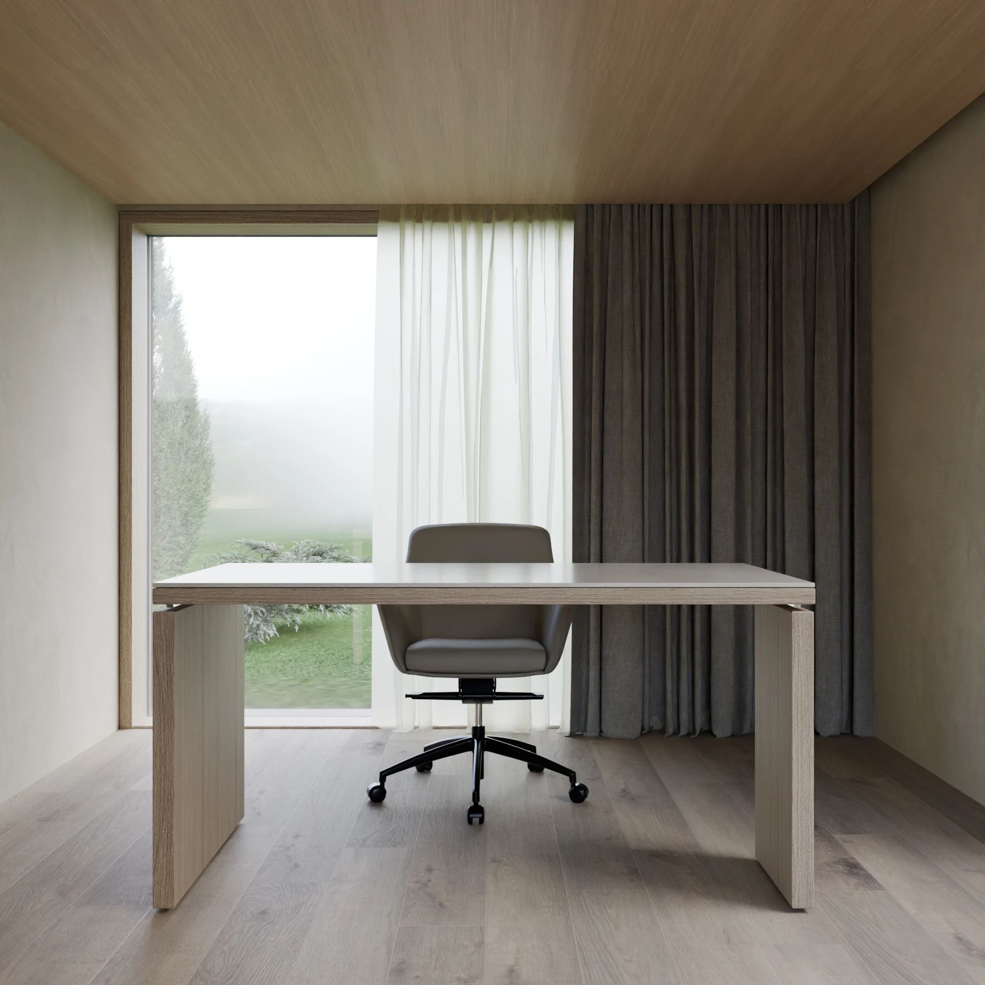 Desk detail